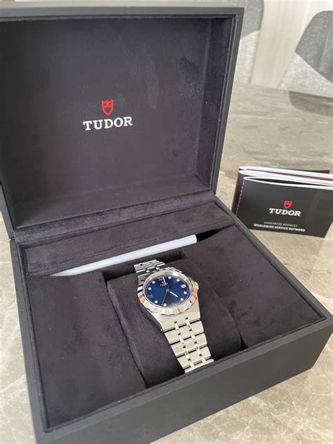 tudor 01 sap 51433.8064|Authentic Tudor Black Watch Box Montres 51433.8064 01 .